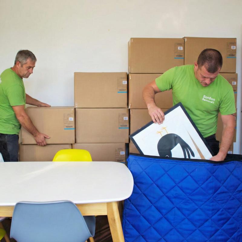 Bordon Removals packing service in Hampshire
